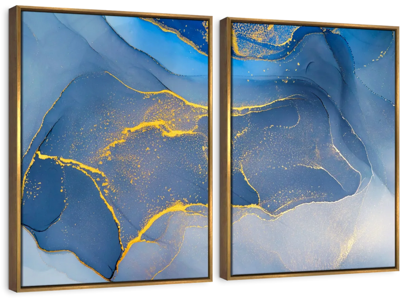Liquid Marble Abstract Wall Art