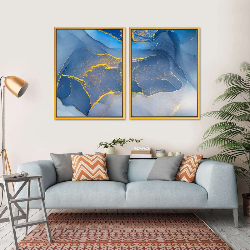 Liquid Marble Abstract Wall Art
