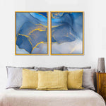Liquid Marble Abstract Wall Art