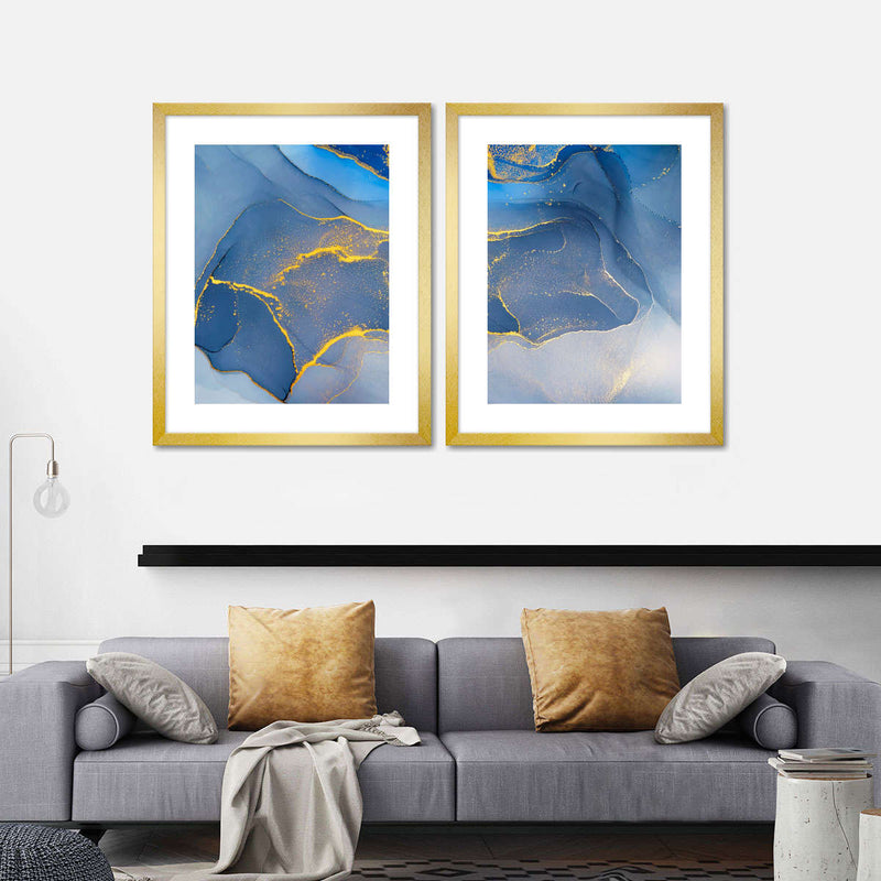 Liquid Marble Abstract Wall Art