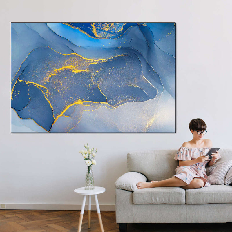 Liquid Marble Abstract Wall Art