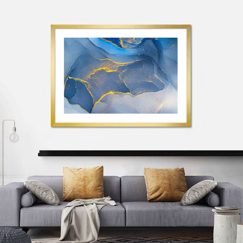 Liquid Marble Abstract Wall Art