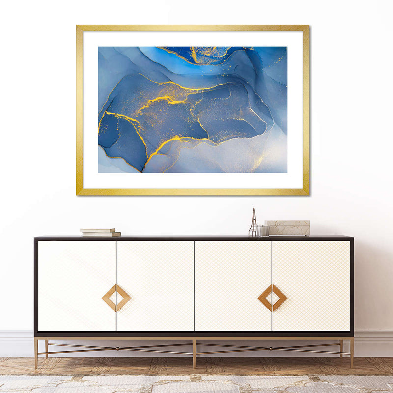Liquid Marble Abstract Wall Art