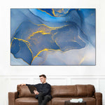Liquid Marble Abstract Wall Art