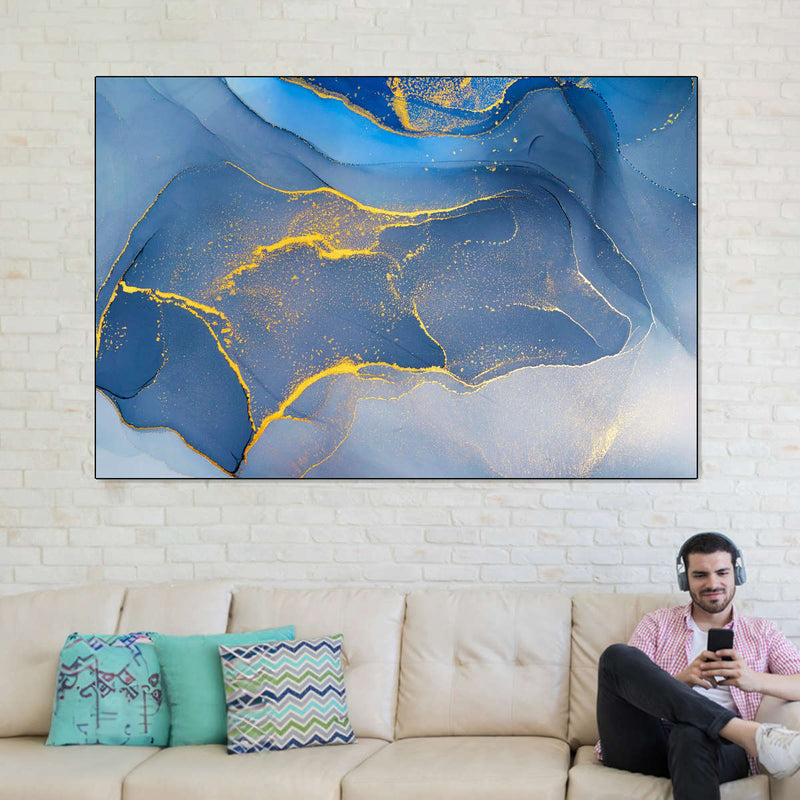 Liquid Marble Abstract Wall Art