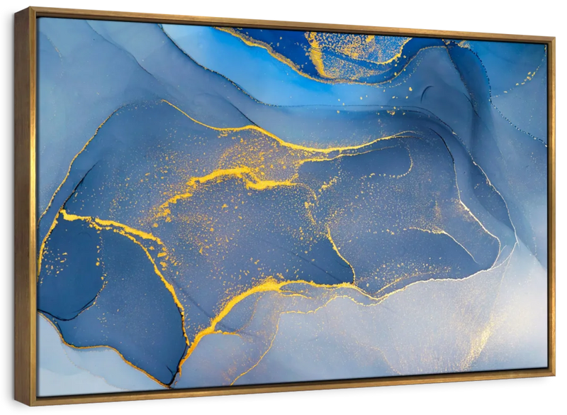 Liquid Marble Abstract Wall Art
