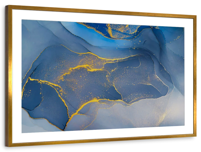 Liquid Marble Abstract Wall Art