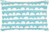 Achthoven Teal Pillow Cover