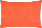 Mining Bright Orange Pillow Cover