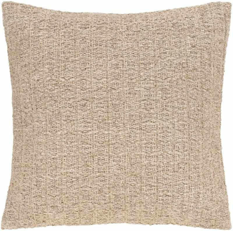 Benschop Taupe Pillow Cover