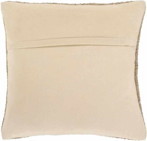 Benschop Taupe Pillow Cover