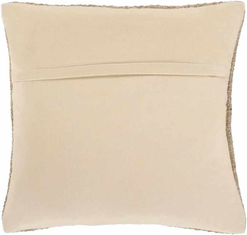 Benschop Taupe Pillow Cover