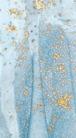 Light Blue Abstract Wall Art
