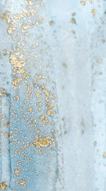 Light Blue Abstract Wall Art