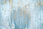 Light Blue Abstract Wall Art