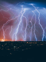 Lightning Strikes Wall Art