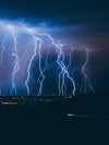 Lightning Strikes Wall Art