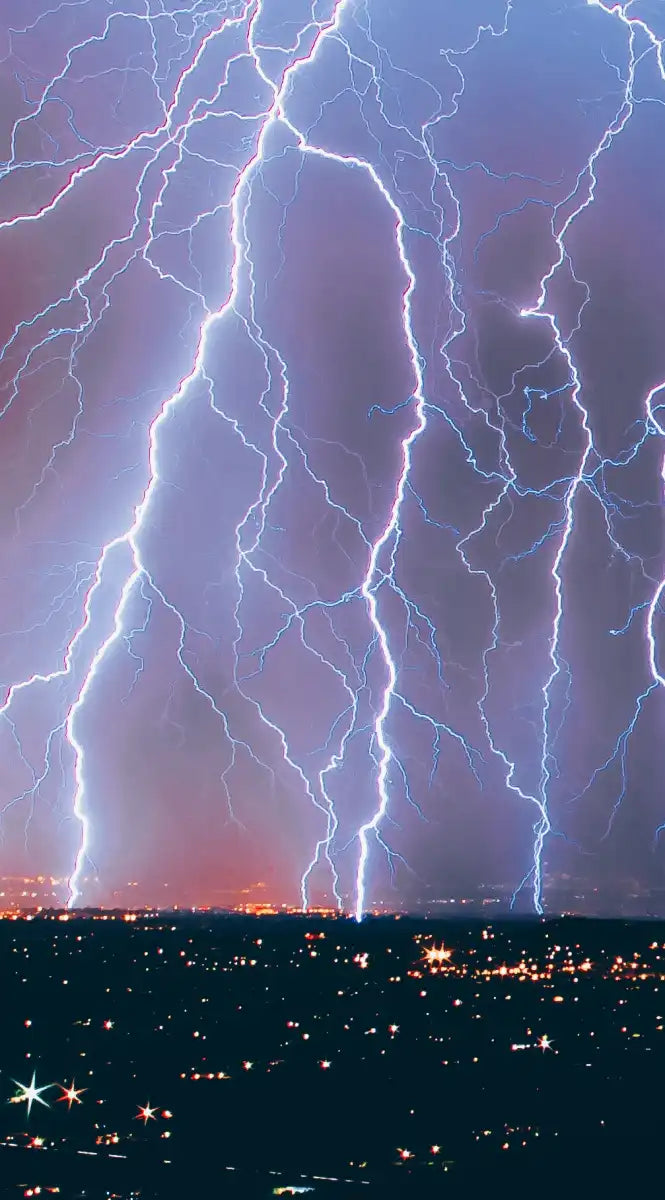 Lightning Strikes Wall Art