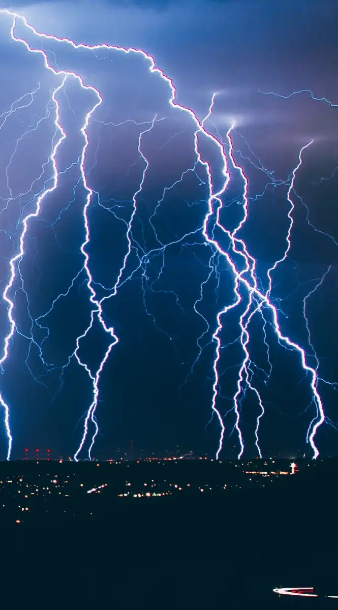 Lightning Strikes Wall Art