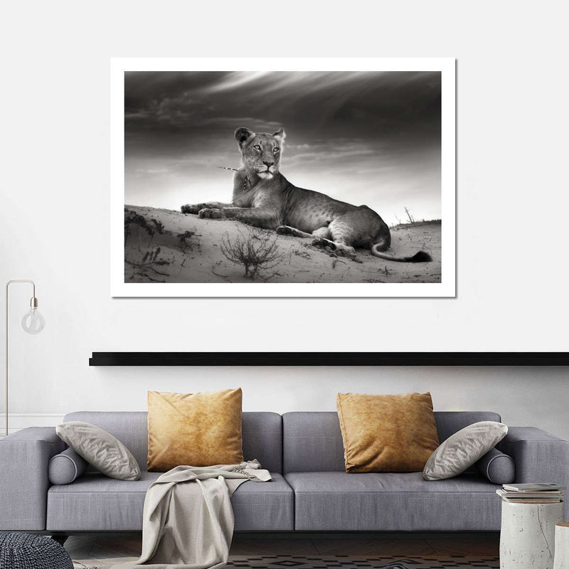 Lioness Wall Art