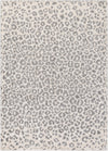 Beige Liversedge Leopard Print Area Rug