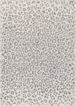 Beige Liversedge Leopard Print Area Rug