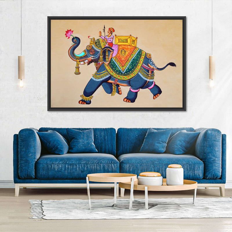 Rajasthani Elephant Wall Art