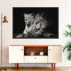 Lion And Lioness Mates Wall Art