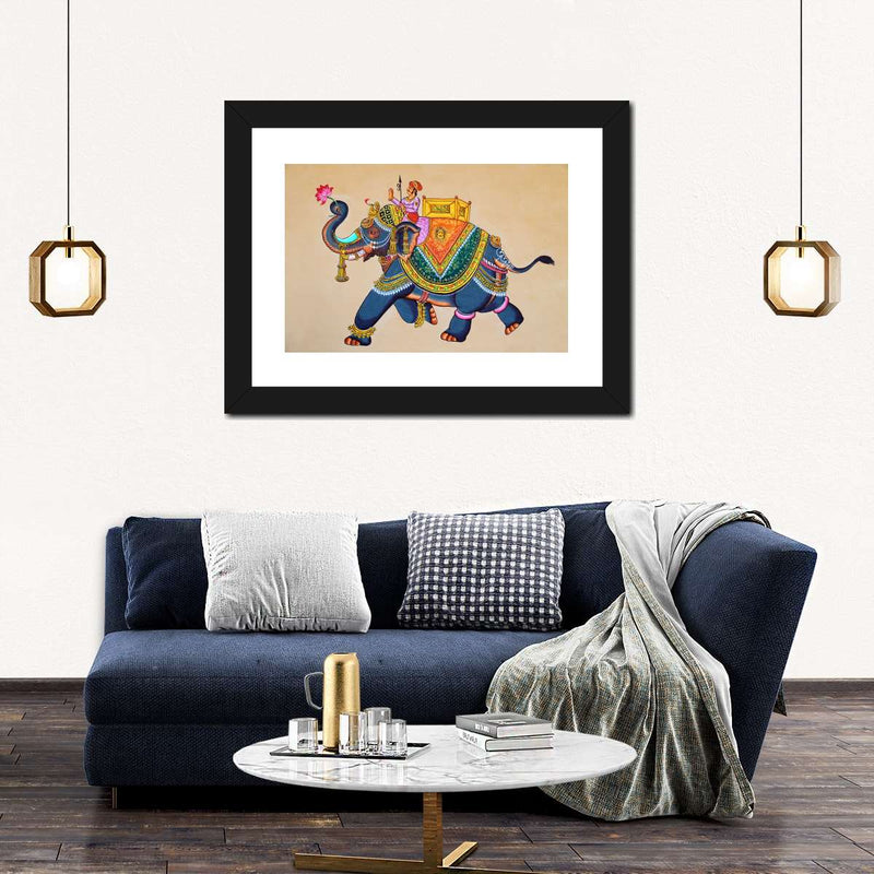 Rajasthani Elephant Wall Art