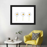 Plucked Daisies Wall Art