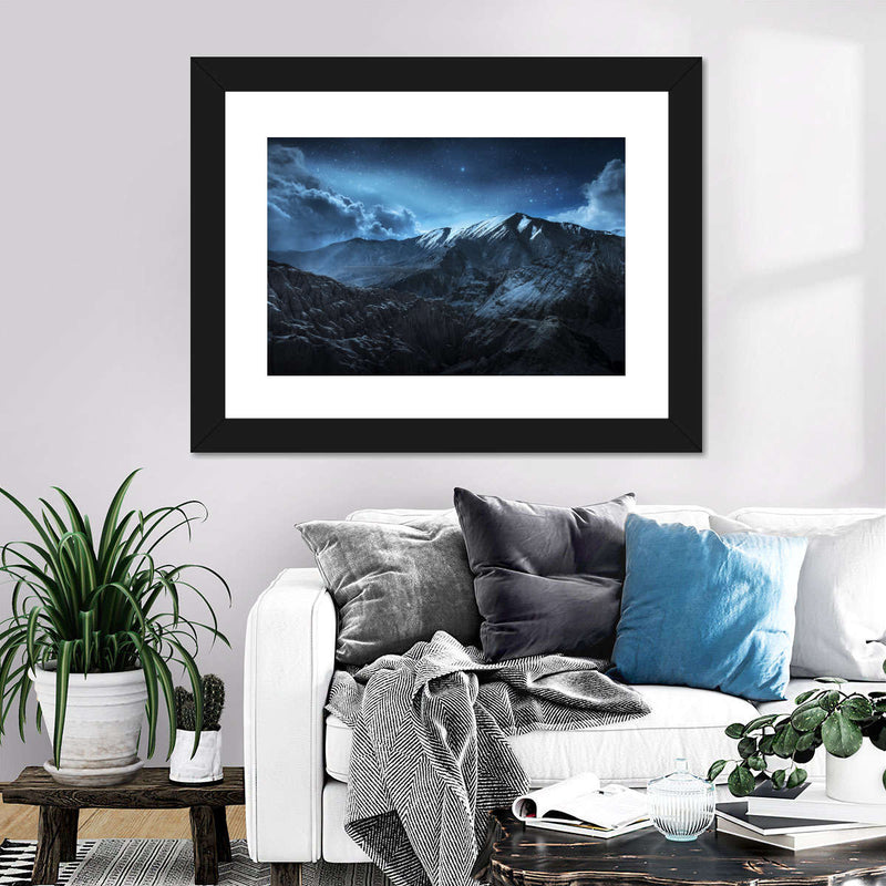 Ladakh Night Time Sky Wall Art