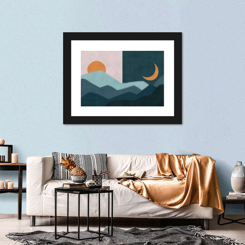 Sun And Moon Outdoor Wall Art