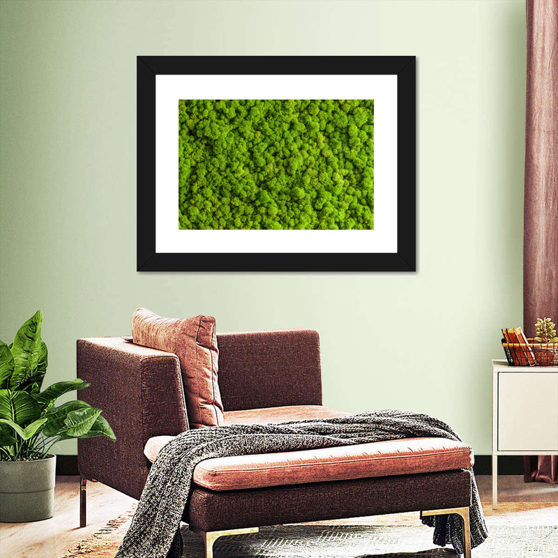 Green Reindeer Moss Wall Art