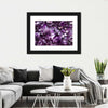 Purple Amethyst Geode Wall Art