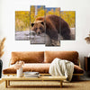 Resting Grizzly Bear Wall Art