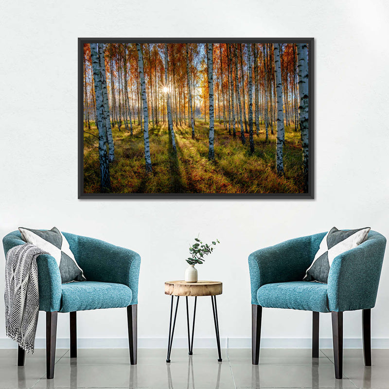 Swedish Birch Forest Wall Art