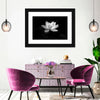 Lotus Flower Monochrome Wall Art