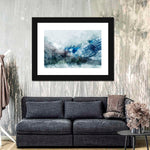 Ice Landscape Abstract Wall Art