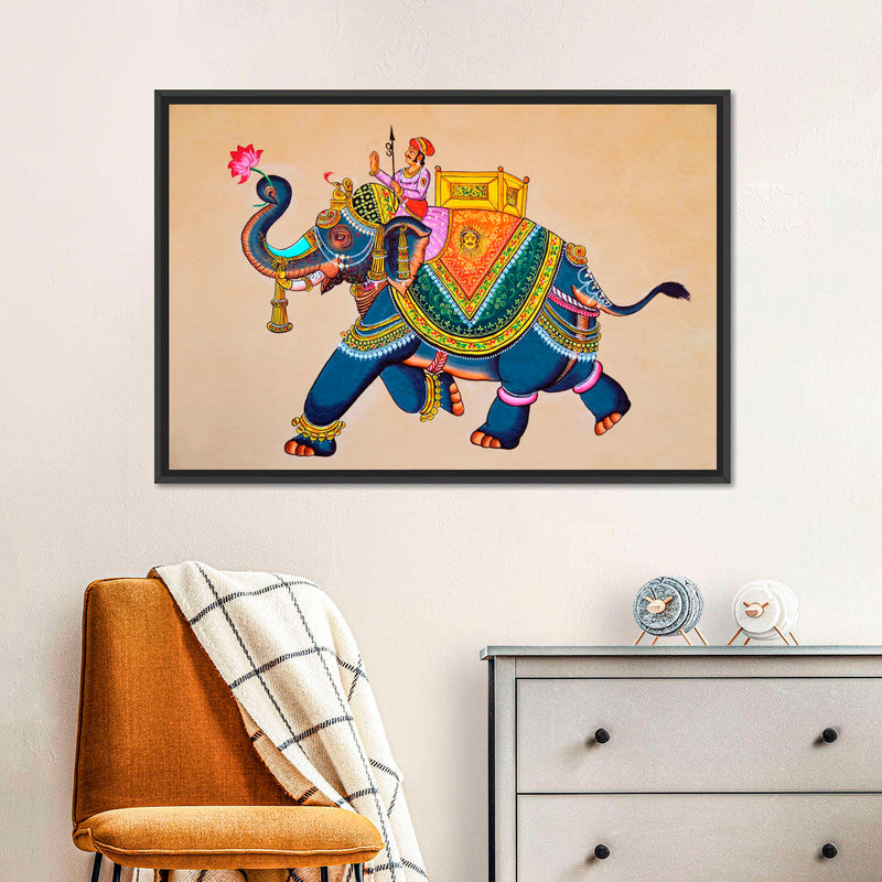 Rajasthani Elephant Wall Art