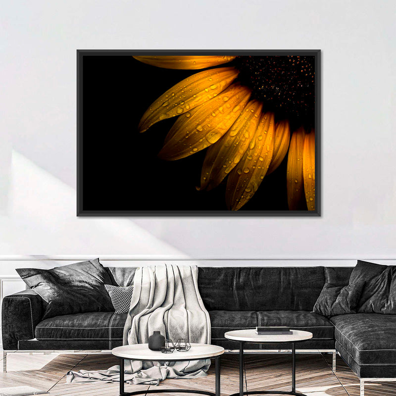 Sunflower Water Wall Art