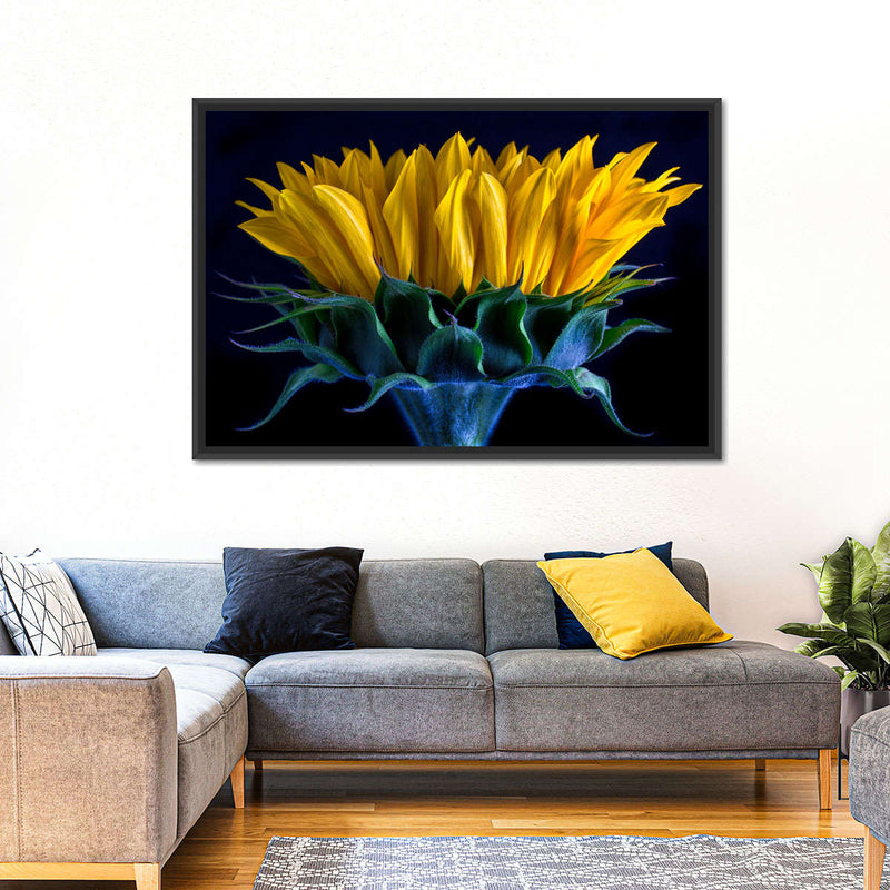 Sunflower Side View Wall Art