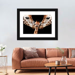 Happy Giraffe Family Wall Art