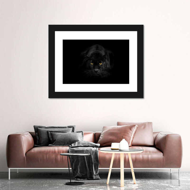 Rare Black Panther Wall Art