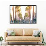 Palm Trees In Los Angeles Wall Art