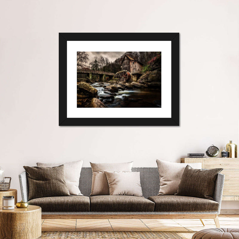 Grist Mill At Babcock Park Wall Art