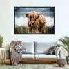 Lakeside Highland Cow Wall Art