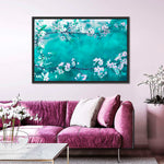 White Cherry Blossoms In Japan Wall Art