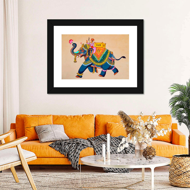 Rajasthani Elephant Wall Art
