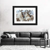 Snow Reindeer Wall Art