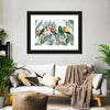 Tropical Safari Parrots Wall Art